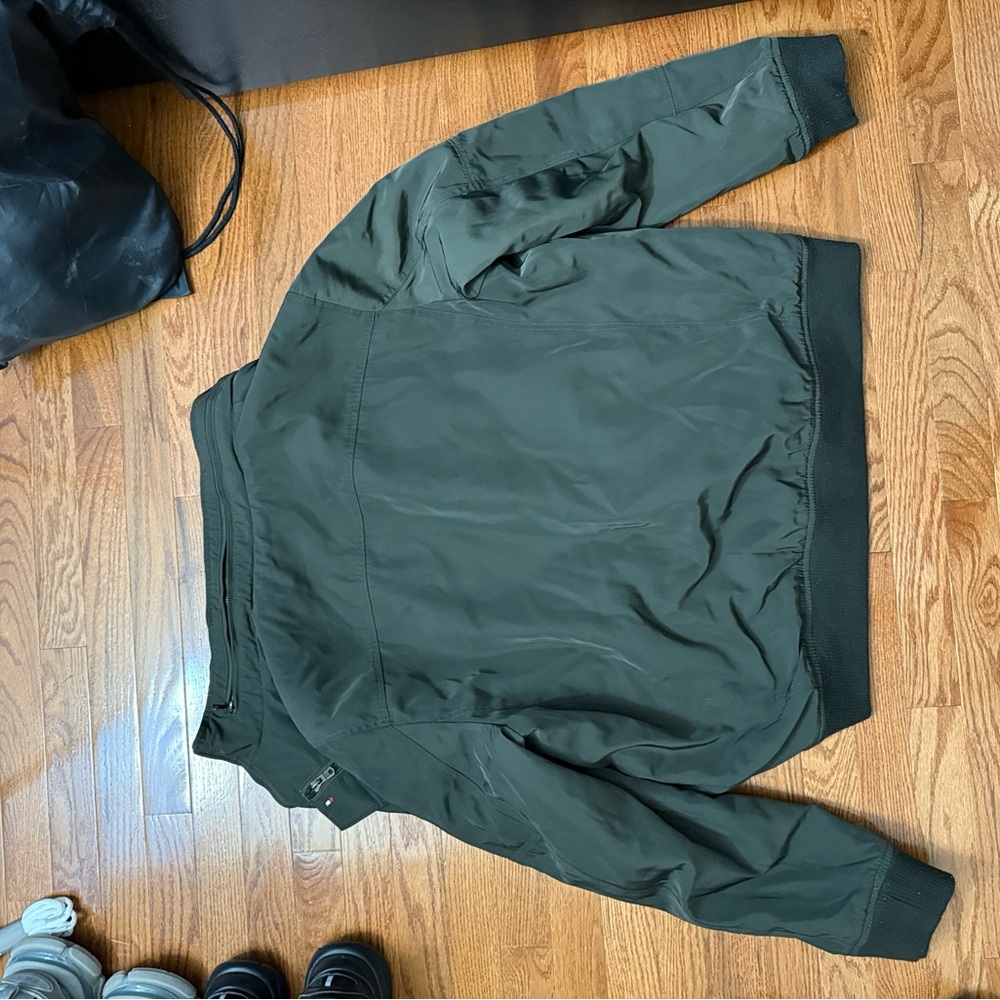 Tommy Hilfiger Dark Green Bomber Jacket